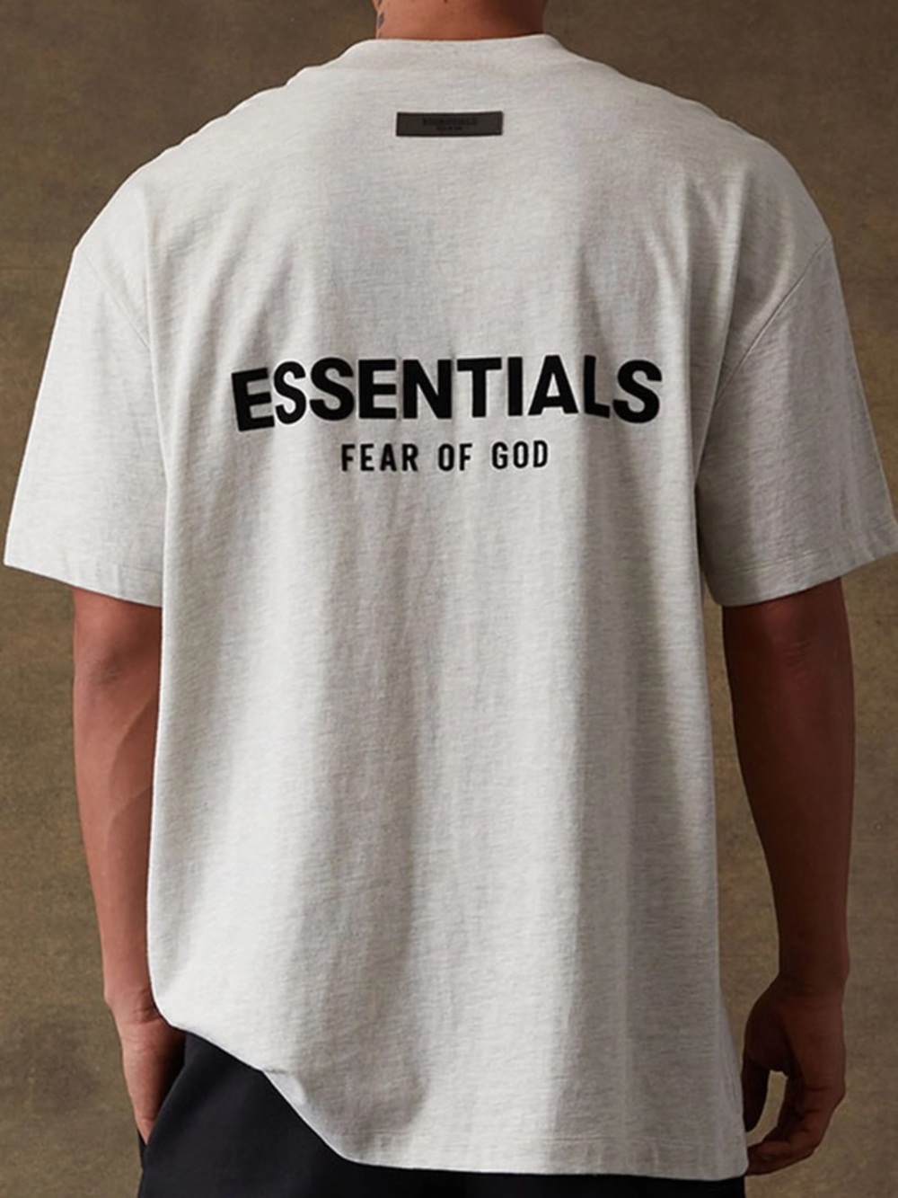 🆕 Fear of God ESSENTIALS 2XL Light Oatmeal T-Shirt NWT XXL
